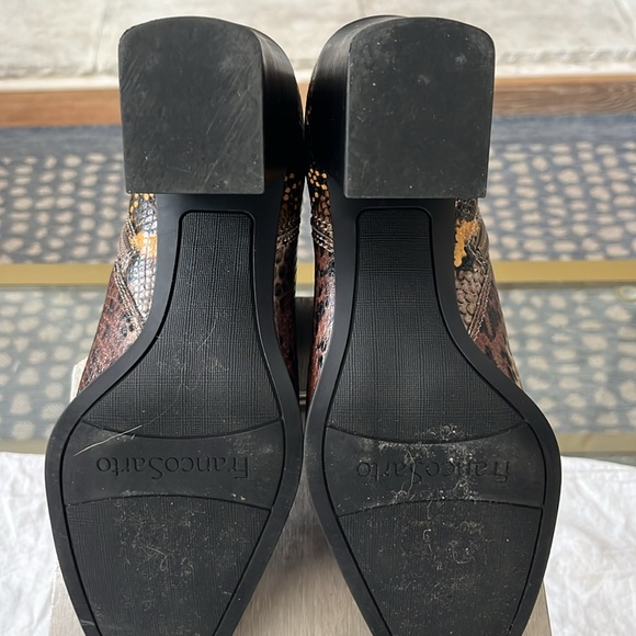 Franco Sarto ankle boots- mint condition- great animal skin design - Picture 4 of 5